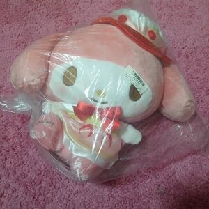 Sanrio Happy Birthday My Melody Cake Dress Plush Toreba 28cm